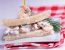 Tramezzini mit Dillrahm-Shrimps