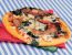 Pizza con spinaci, ricotta e pancetta