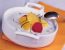 Kalte Kokossuppe mit Orangenfilets