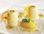 Panna Cotta mit Passionsfruchtsorbet
