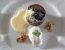 Warmer Schokoladeauflauf mit Walnusssabayon