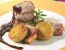 Saltim Bocca vom Kürbis mit gegrillten Schweinsmedaillons