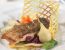 Gebratener Lachs mit Kürbis-Radicchio