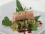 Rückenfilet vom Kaninchen auf Liebstöckel-Spaghettini