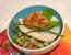 Grüner Spargel-Rohkost-Salat nach Asiatischer Art mit Weißen Spargel Wan Tans