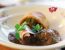 Rinderragout in Senf-Speck-Sauce