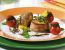 Kaninchen-Hendl-Tournedos mit Rübenmousseline