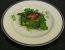 Salat aus Kräutern mit gebratener Foie gras