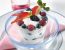 Vanillecreme mit Beeren