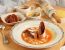Dattelstrudel mit Karamellsauce