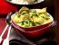 Lammragout mit Spinat