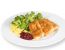 Gebackener Emmentaler mit Erdäpfel-Vogerlsalat