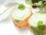Lachs-Philadelphia-Roulade mit Gartengurke