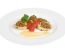 Semmelknödelcarpaccio mit Apfelmus-Linsen