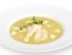 Zucchinicremesuppe mit Topfen-Muskatnockerln