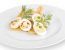 Gefüllte Eier mit Parmesankörbchen