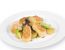 Gebackener Tomatenreis auf Erdäpfel-Vogerlsalat