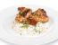 Chicken Wings mit Zitronenreis und Sauce
