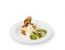 Bananencreme mit Kiwi und Chocolate Chip Cookies