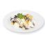 Bananensplit mit Schokosauce
