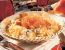 Farfalle mit Gorgonzola und Karamellfäden