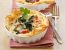Mangold-Tomaten-Quiche mit Kräuterfrischkäse