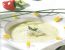 Zucchinicremesuppe mit Käsenocken