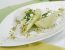 Birne mit Frischkäse