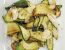 In Olivenöl gebratene Zucchini