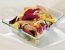 Pikanter Mini-Patisson-Salat mit Henderlbrust