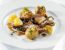 Schopfsteak mit Patissons und Heurigen
