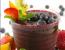 Smoothie mit Heidelbeeren
