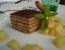 Geflämmte Maronilasagne mit Quittenragout