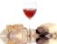 Wein und Gebäck