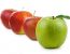 Apfelvielfalt - Äpfel kommen in vielen Varianten vor. 