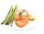 Lachs mit grünem Spargel
