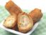 Knusprige Erdäpfelkroketten mit Schinken