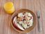 Dinkel - Reissalat mit Curry und Früchten