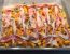 Herbstpizza bereit zum Backen