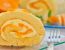 Biskuitroulade mit Mandarinencreme