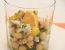Kichererbsensalat mit gedämpftem Huhn und Orangen aus dem Dampfgarer