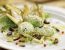 Gegrillter Fenchel mit Topfenkürbiskernnockerln und Vinaigrette