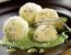 Topfenknödel mit Bärlauch- bzw. Kräutersauce