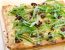 Spargelpizza mit getrockneten Tomaten