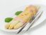 Spargel im Schinkenmantel mit Käse überbacken