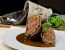 Gefüllte Rindsroulade in Weinsauce