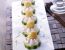 Lachs-Gurke-Happen mit Pom Poms