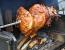 Wintergrillen - Lammstelze am Spieß