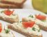 Apfel-Topfenkren auf Vollkorntoast