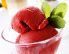 Erdbeer-Minze-Sorbet